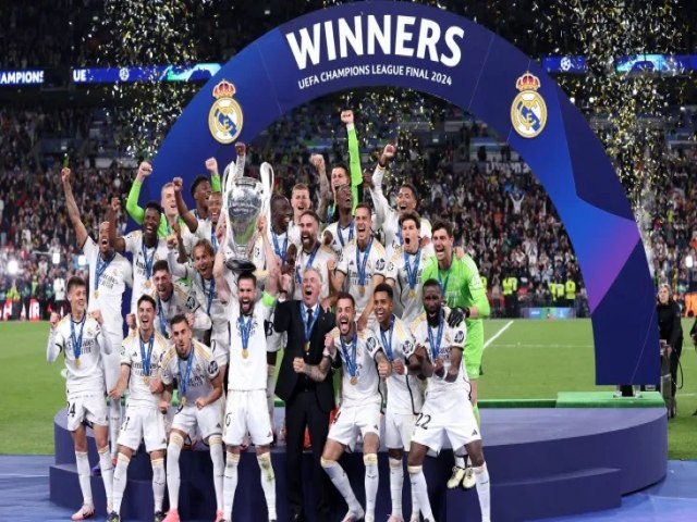 Vinicius Jnior decide mais uma Champions e Real Madrid  campeo pela 15 vez