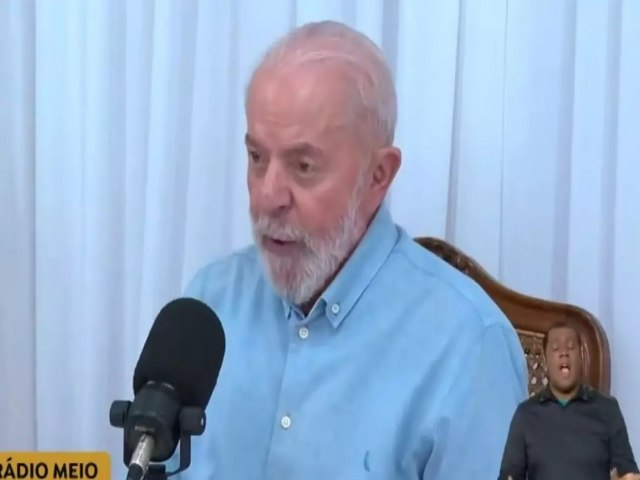 No Piau, Lula concede entrevista  rdio Meio Norte antes de iniciar Caravana Federativa