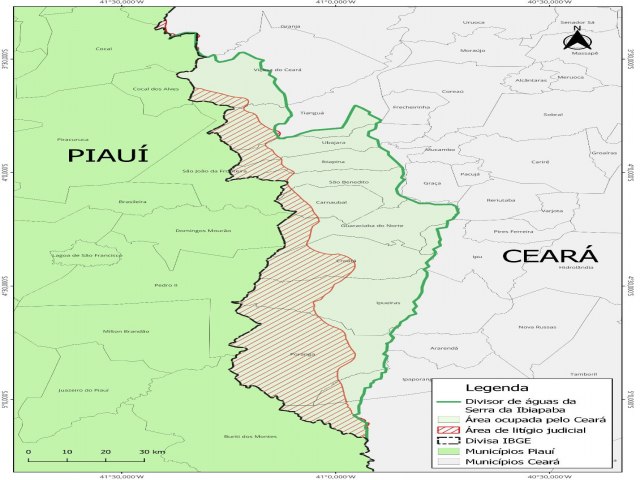 Litgio Piau x Cear: Laudo do Exrcito confirma que Serra da Ibiapaba est em territrio piauiense