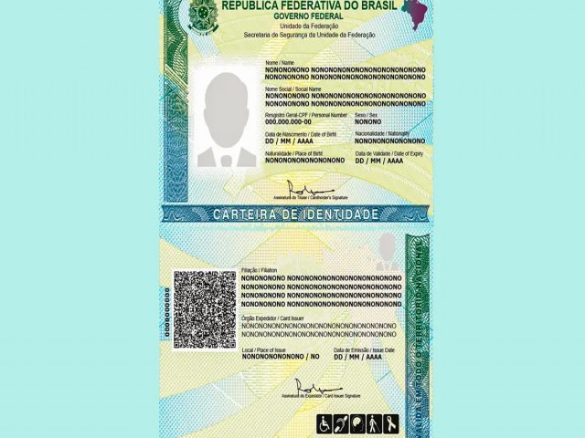 Dez milhes de brasileiros tm a nova Carteira de Identidade Nacional