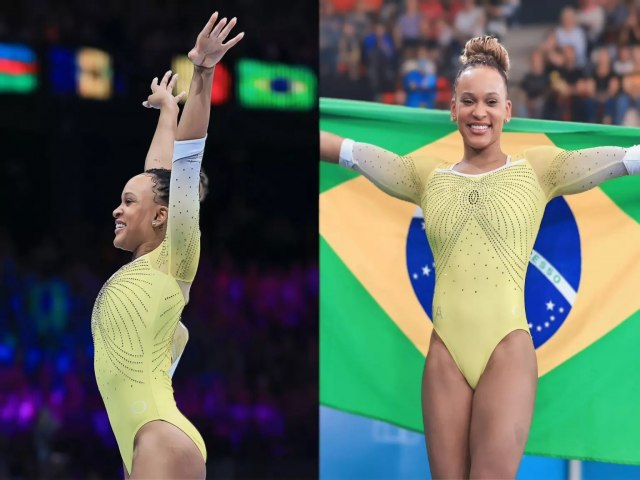  prata! Rebeca Andrade conquista medalha em final emocionante contra Simone