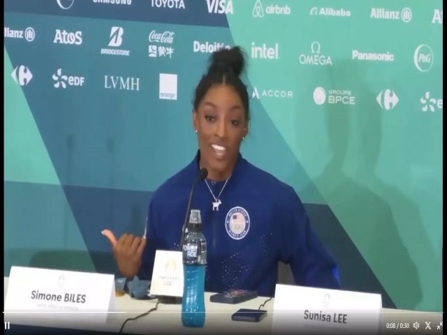 OLIMPADAS 2024 - Simone Biles: No quero mais competir com Rebeca Andrade