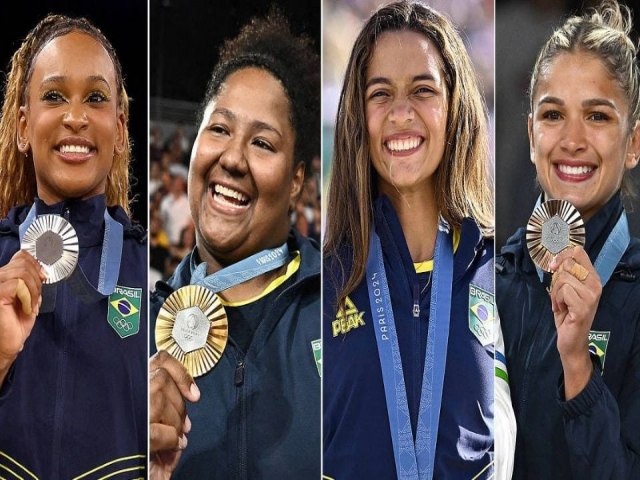 Mulheres no pdio 2024: 10 das 7 medalhas olmpicas conquistadas por elas