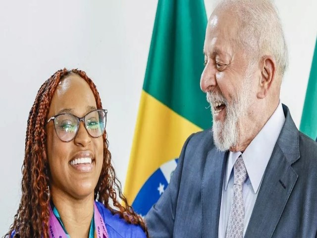 Nossa maior medalhista olmpica, exalta Lula aps ouro de Rebeca Andrade