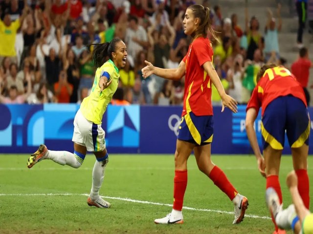 Brasil derrota Espanha e garante lugar na final olmpica do futebol feminino