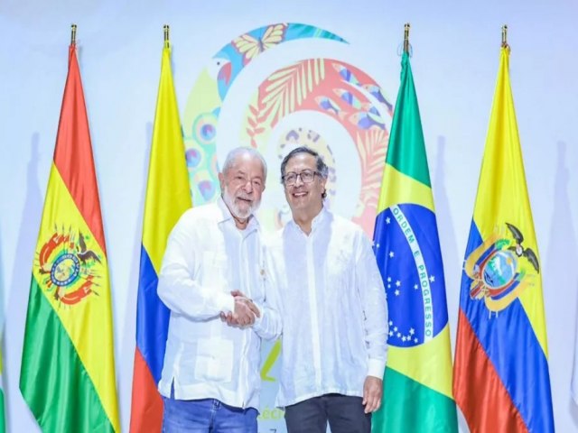 Lula e Gustavo Petro devero conversar nesta quarta-feira sobre crise poltica na Venezuela