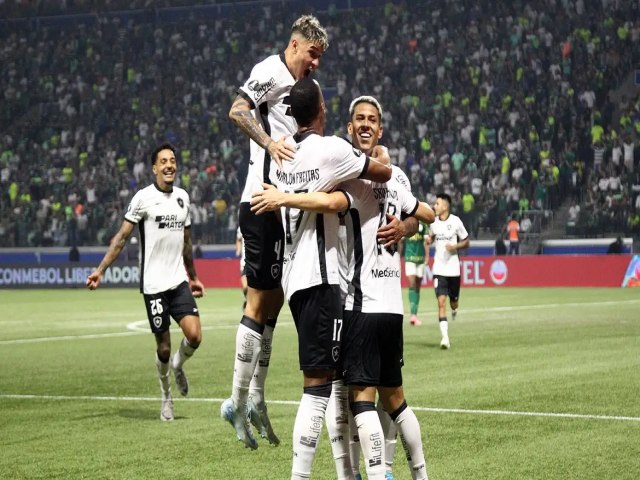 Botafogo segura empate com Palmeiras e avana na Copa Libertadores