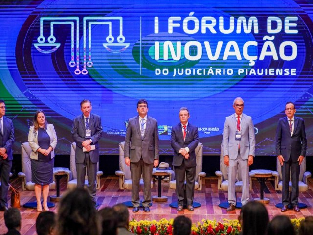 Governador destaca Judicirio do Piau como exemplo de parceria e inovao tecnolgica