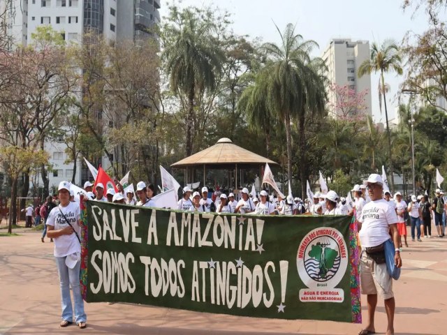 Movimentos ambientais realizam manifestaes em defesa da Amaznia