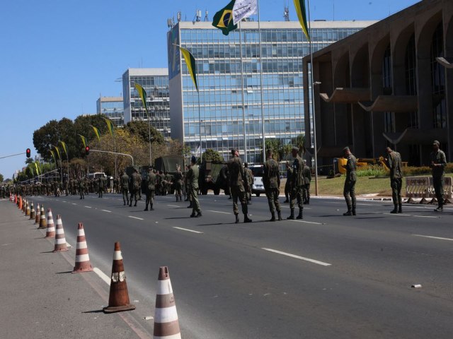 Esplanada dos Ministrios fecha nesta sexta  noite para desfile do 7 de setembro