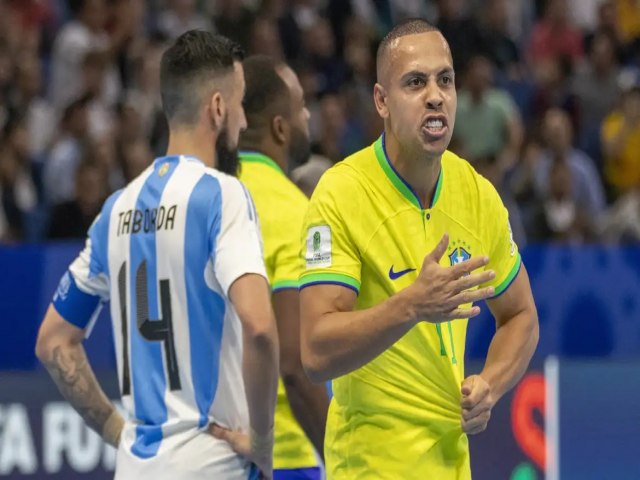 Brasil derrota Argentina e conquista o hexa da Copa do Mundo de Futsal 