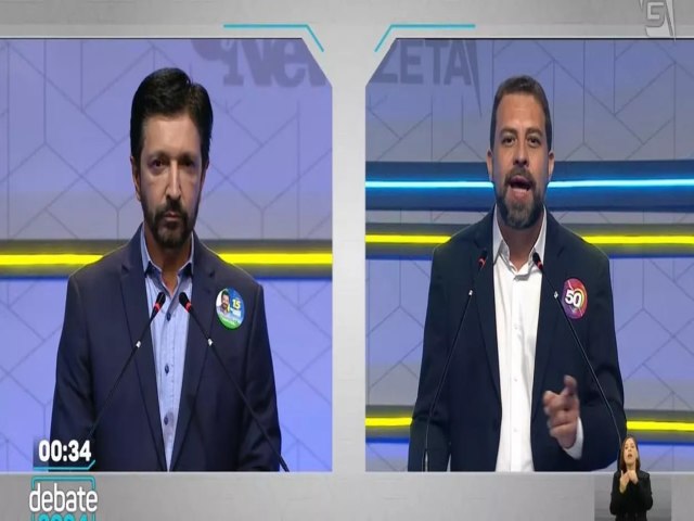 Apago e destruies em So Paulo fazem Nunes chegar em desvantagem no primeiro debate do segundo turno