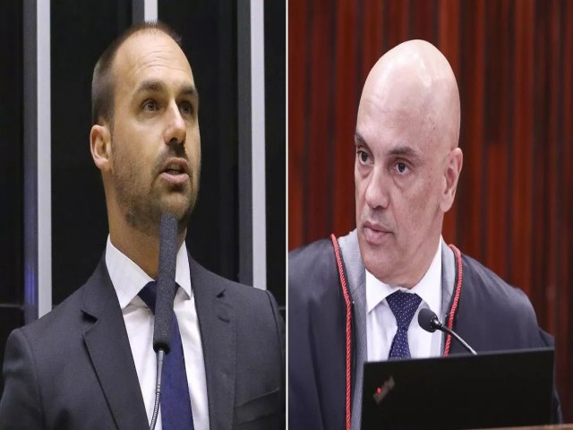 Eduardo Bolsonaro ameaa Moraes aps eleio de Trump e fala em frear ministro