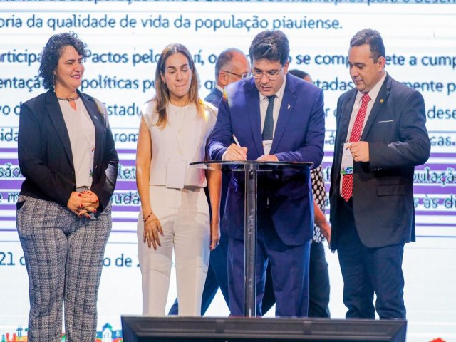 Governador assina Pactos pelo Piau com mais de 200 municpios para fortalecimento de polticas pblicas