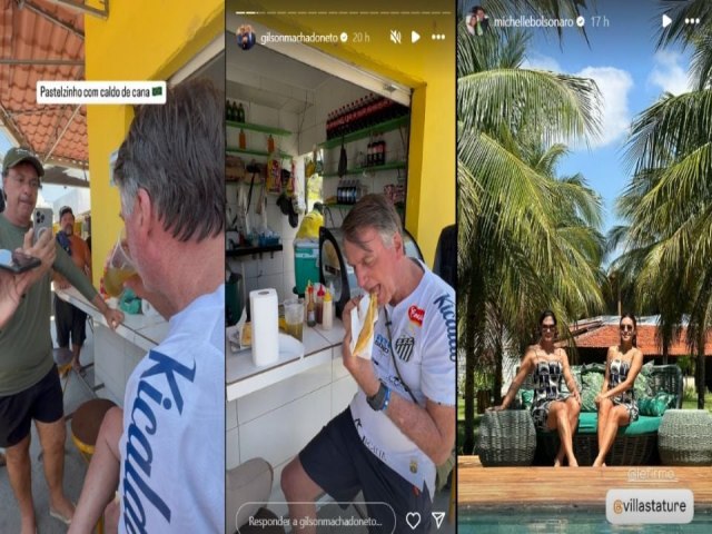 Michelle ostenta em pousada de luxo enquanto Bolsonaro tenta pagar de simplo em Alagoas