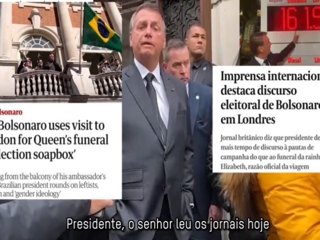 Oposio vai ao TSE por comcio de Bolsonaro no velrio de Elizabeth II