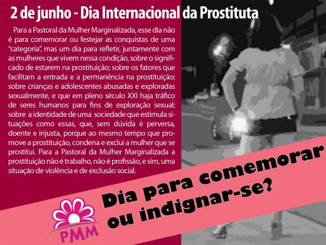 02 de junho: Dia Internacional da Prostituta