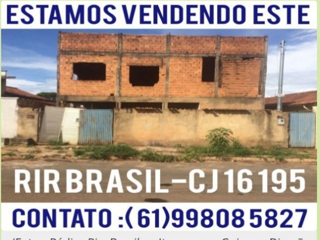 VENDEMOS  ESTE IMVEL  NA VILA BARRINHA EM ITAPURANGA 