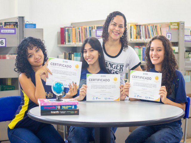 Alunas do DF conquistam ouro em etapa da Olimpada Brasileira de Geografia