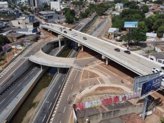 Prefeitura de Goinia avana nas obras do Complexo Virio da Avenida Castelo Branco, o 5 da gesto Rogrio