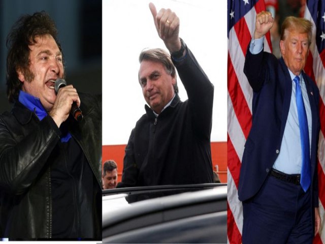 As semelhanas e diferenas entre Milei, Trump e Bolsonaro