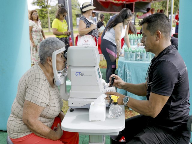 Aposentados do DF ganham manh especial no Parque da Cidade