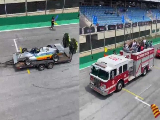 Wilson Fittipaldi  velado e homenageado com cortejo em Interlagos