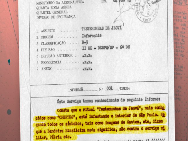 Como Testemunhas de Jeov foram vigiadas, interrogadas e punidas na ditadura: 'Maus exemplos contra interesses nacionais'