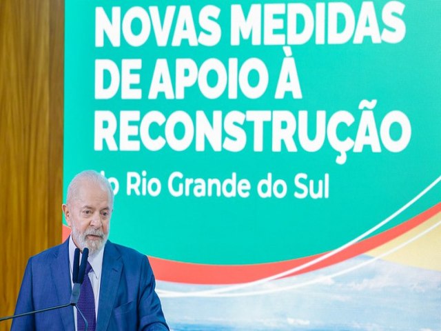 Lula libera de apoio a empresas do RS no valor de R$ 16,5 bilhes