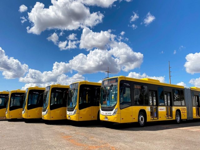 Frota do BRT Sul  renovada com dez novos nibus articulados