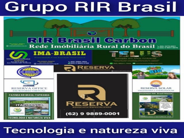 Grupo RIR Brasil e Associados Globais: Implantao do Master Plano de Manejo Agroindustrial