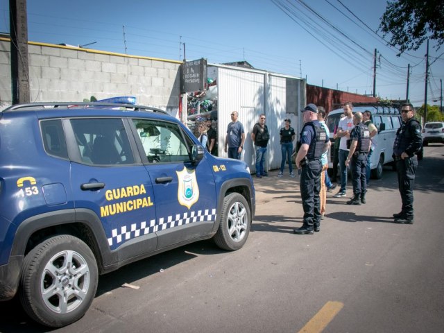 Operao conjunta combate furto de fios de cobre e verifica questes ambientais em So Jos dos Pinhais