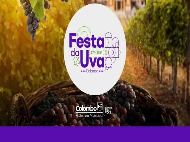 Espao do Agronegcio e Turismo ser destaque na 57 Festa da Uva de Colombo 2024