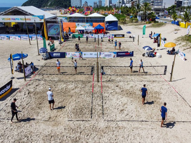 Vero Maior Paran recebe etapa do Mundial de Beach Tennis disputada por 700 atletas