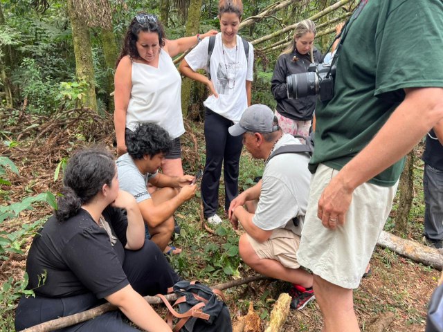 Case mundial, Floresta Metropolitana recebe indgenas do Canad para intercmbio