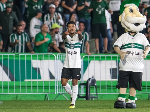 Coritiba vence o Amrica-MG, lder da Srie B, no Couto Pereira