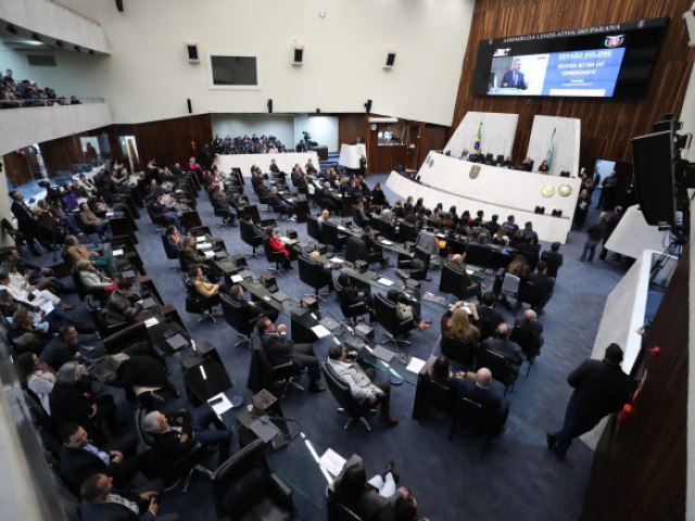 DIA DO COMERCIANTE  COMEMORADO COM SESSO ESPECIAL NA ASSEMBLEIA LEGISLATIVA DO PARAN