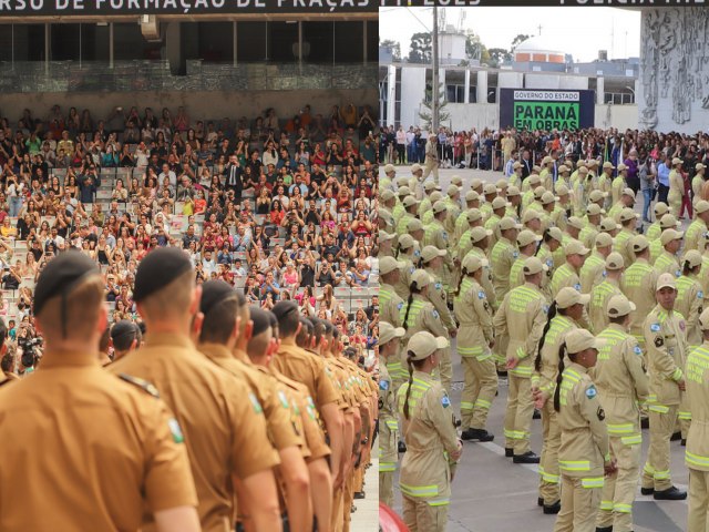 Governo do Estado promove mais 728 praas da PM e 85 do Corpo de Bombeiros