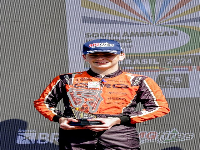 Campeo Sul-americano da OK Jnior, Marcelo Tortato estreia no Mundial de Kart na Inglaterra