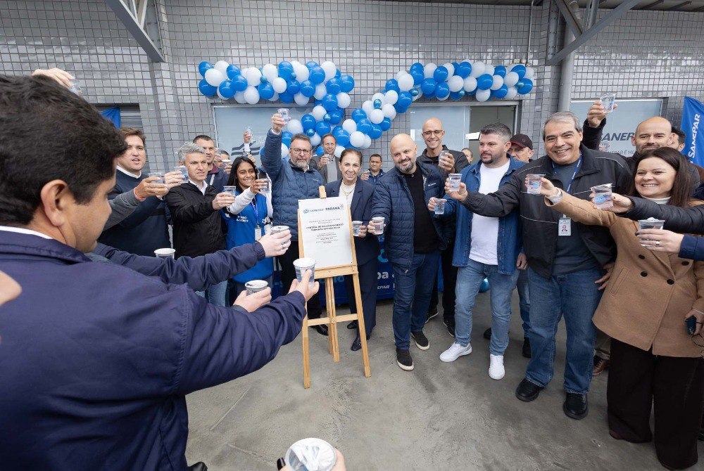 Sanepar inaugura Central de Relacionamento em terminal de S�o Jos� dos Pinhais
