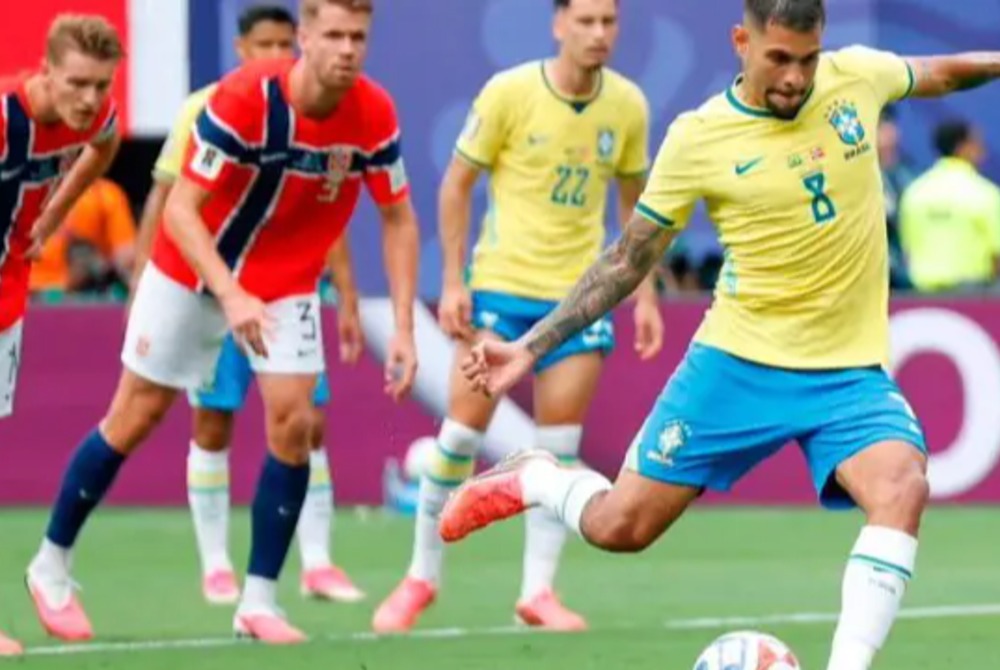 Brasil perde para Noruega por 2 a 1 e est� fora da Copa do Mundo 2026