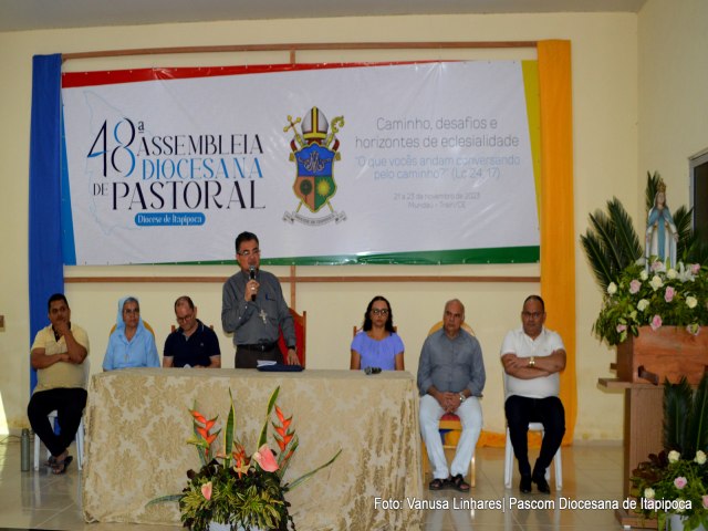 Diocese de Itapipoca d inicio  48 Assembleia Diocesana de Pastoral