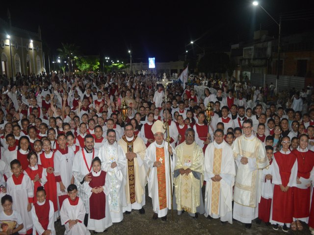 Servio de Animao Vocacional da Diocese de Itapipoca (SAV/PV) realizou o 10 Encontro Diocesano de Coroinhas. 