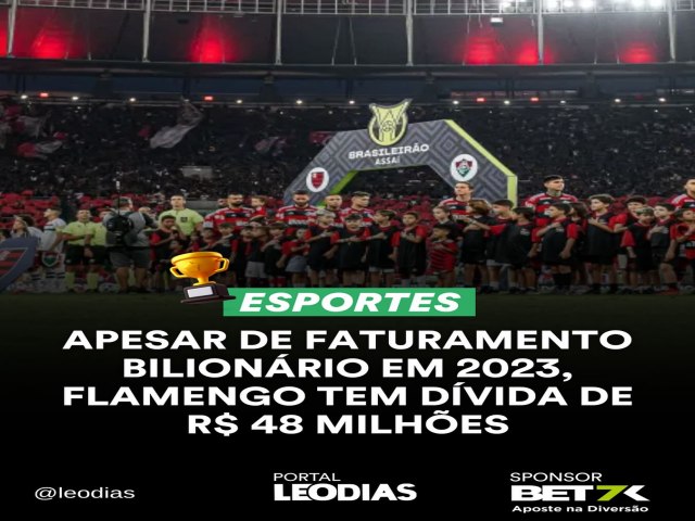 O Flamengo segue como o time com maior renda anual no Brasil, alcanando um faturamento bilionrio pelo terceiro ano seguido. 