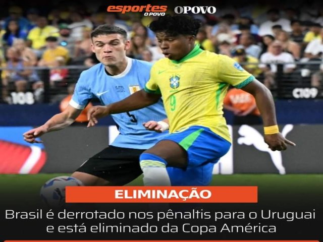 BRASIL  ELIMINADO DA COPA AMRICA 