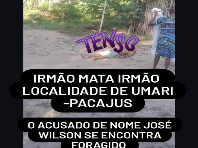 IRMO MATA IRMO NA LOCALIDADE DE UMARI EM PACAJUS - CEAR 