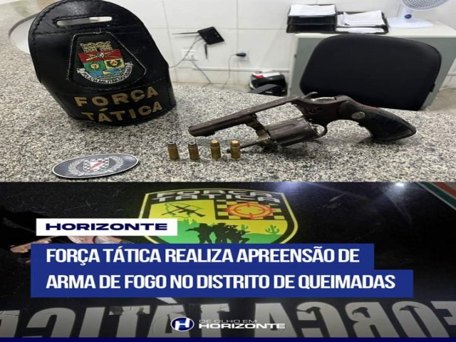 FORA - TTICA TIRA ARMA DE CIRCULAO EM HORIZONTE 