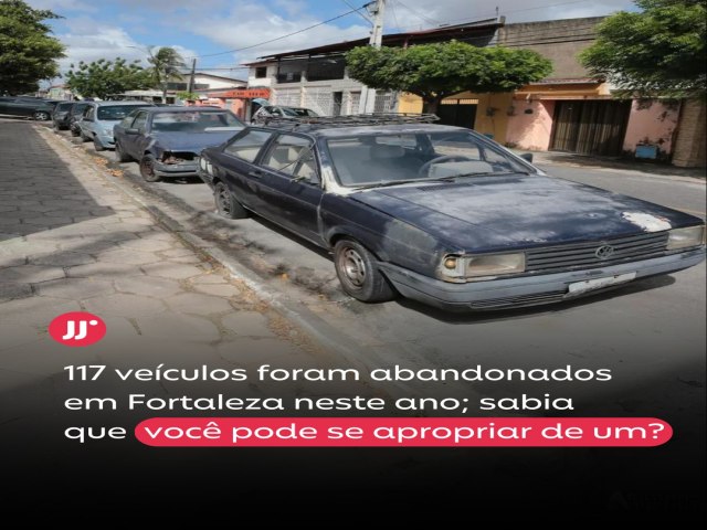 SEM NENHUMA DVIDA , CARRO ABANDONADO NA RUA , PODE SER SEU