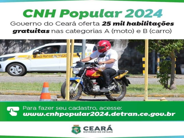 Lanada a edio 2024 da CNH Popular! 🪪🚘 NO CEAR