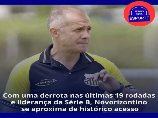 O Grmio Novorizontino est dando passos largos rumo ao acesso  Elite do Futebol Brasileiro. 